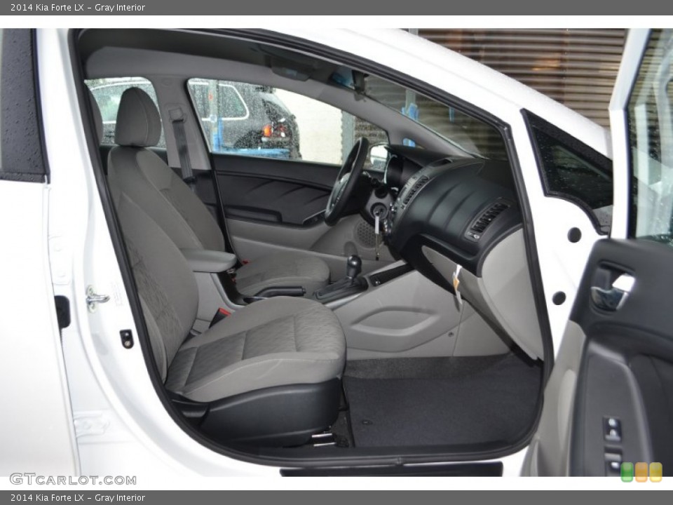 Gray Interior Front Seat for the 2014 Kia Forte LX #87548339