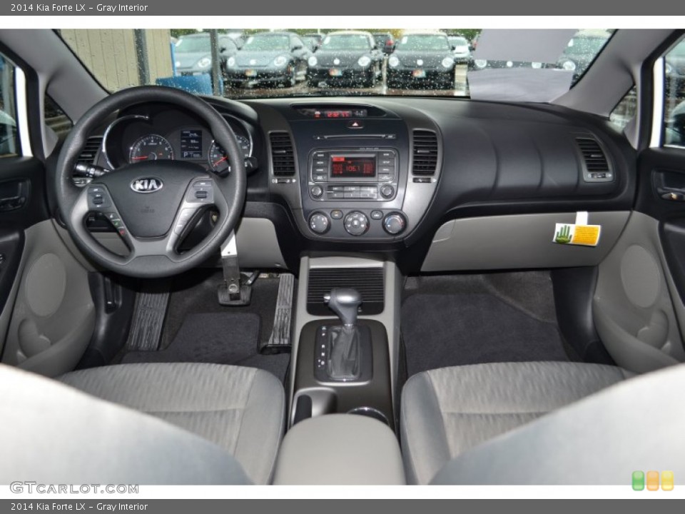Gray Interior Dashboard for the 2014 Kia Forte LX #87548426