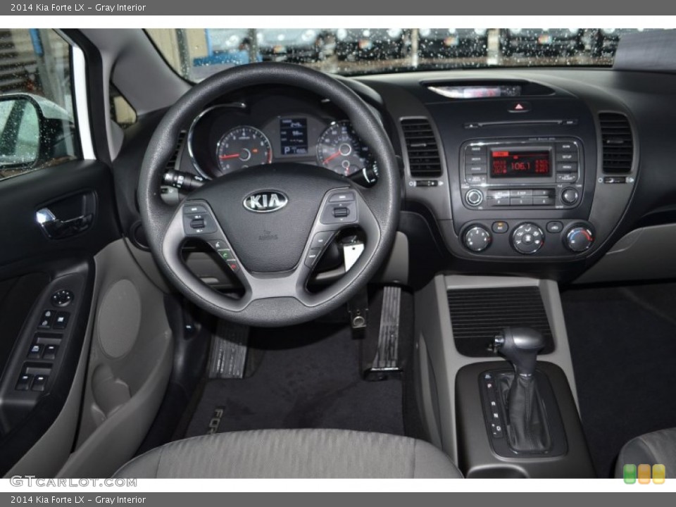 Gray Interior Dashboard for the 2014 Kia Forte LX #87548450