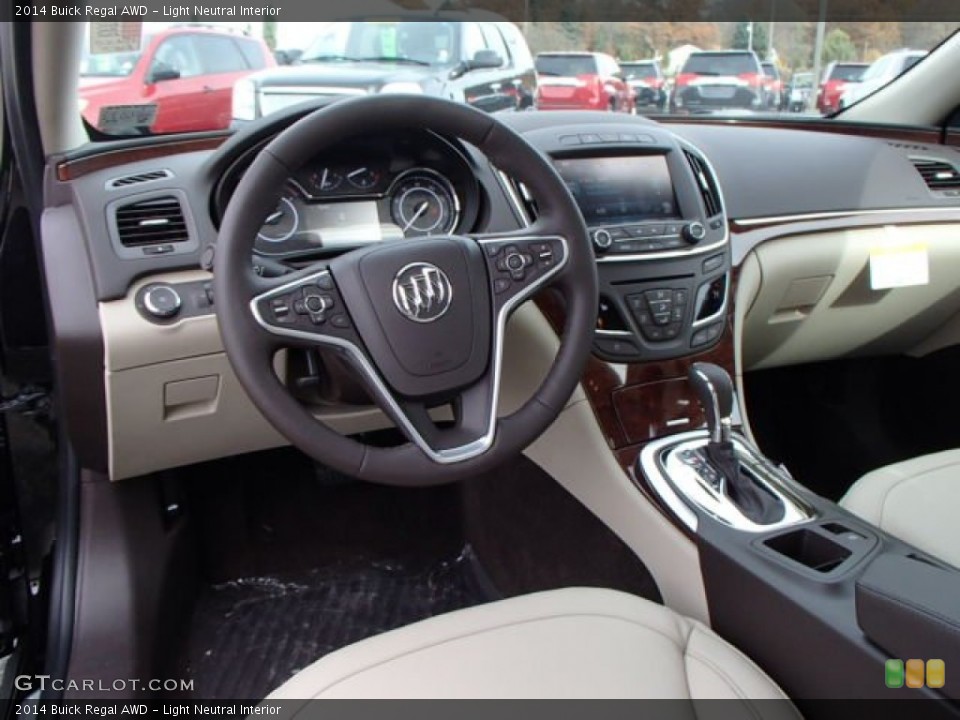 Light Neutral Interior Prime Interior for the 2014 Buick Regal AWD #87553955
