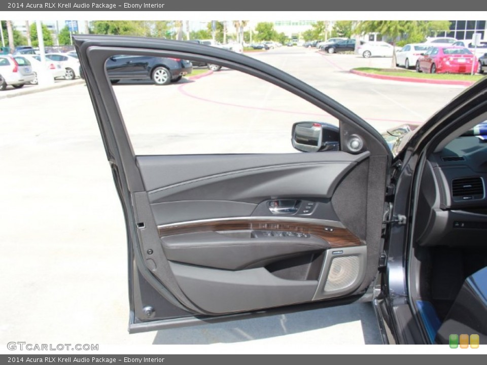 Ebony Interior Door Panel for the 2014 Acura RLX Krell Audio Package #87560582