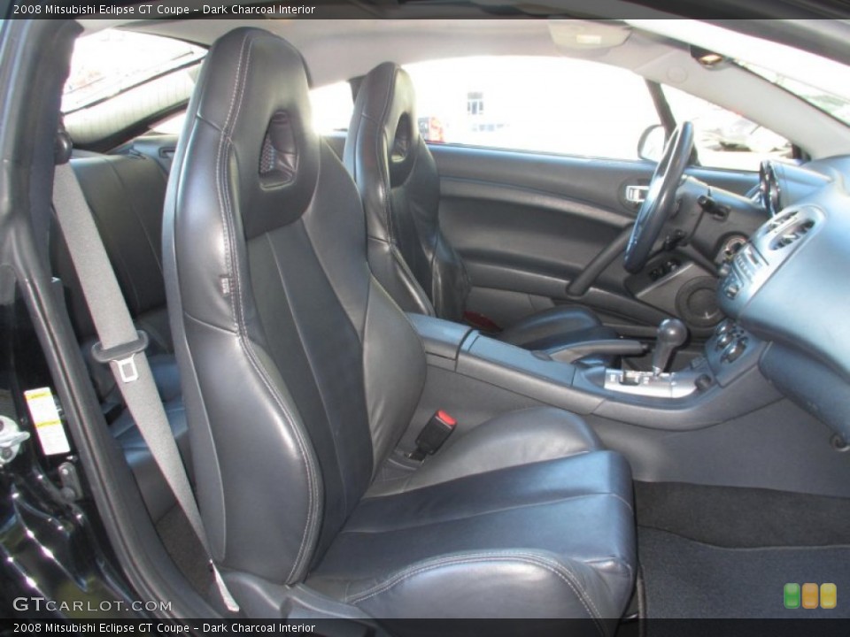 Dark Charcoal Interior Front Seat for the 2008 Mitsubishi Eclipse GT Coupe #87564638