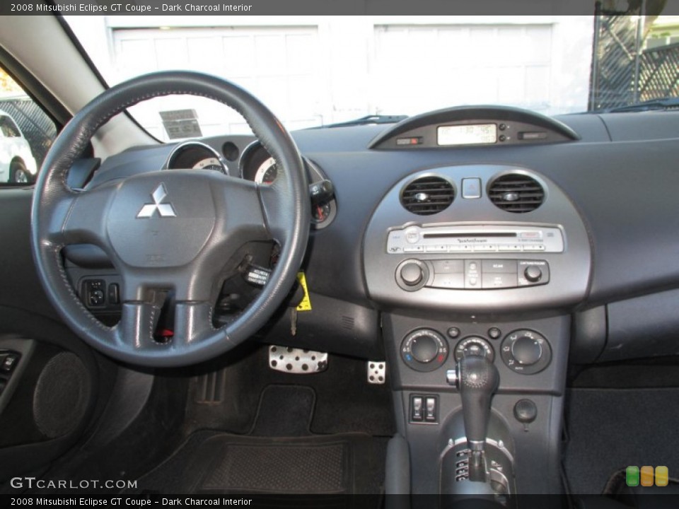 Dark Charcoal Interior Dashboard for the 2008 Mitsubishi Eclipse GT Coupe #87564683