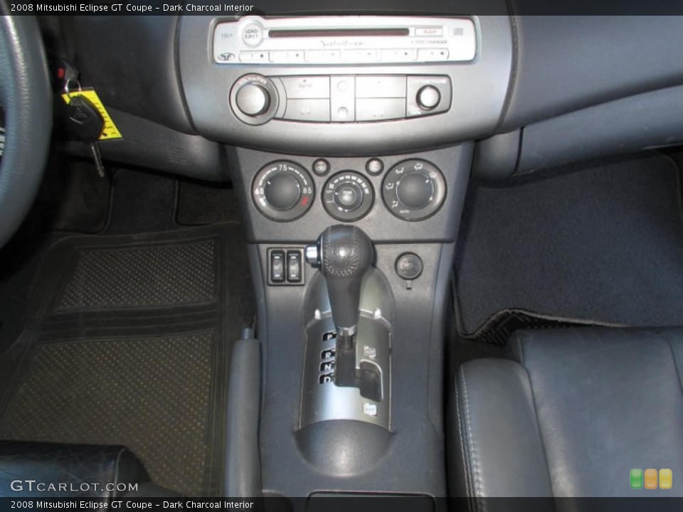 Dark Charcoal Interior Controls for the 2008 Mitsubishi Eclipse GT Coupe #87564704