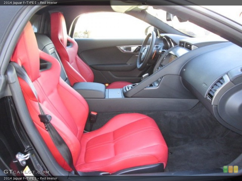 Red Interior Front Seat for the 2014 Jaguar F-TYPE S #87567521