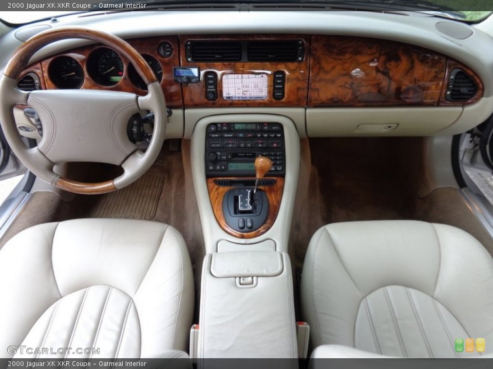 Oatmeal Interior Dashboard for the 2000 Jaguar XK XKR Coupe #87570598