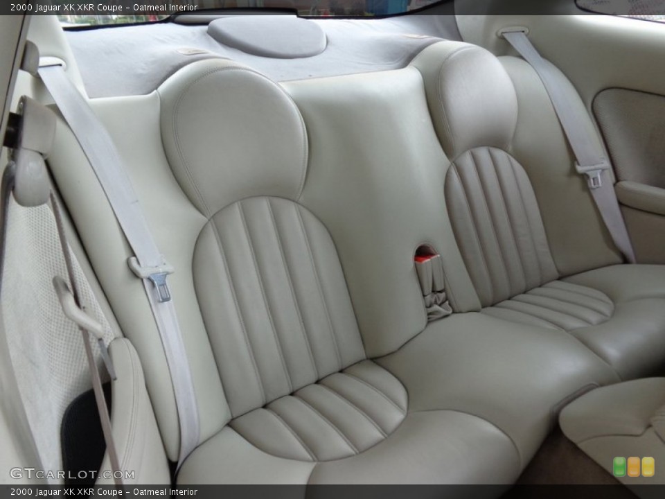 Oatmeal Interior Rear Seat for the 2000 Jaguar XK XKR Coupe #87570766