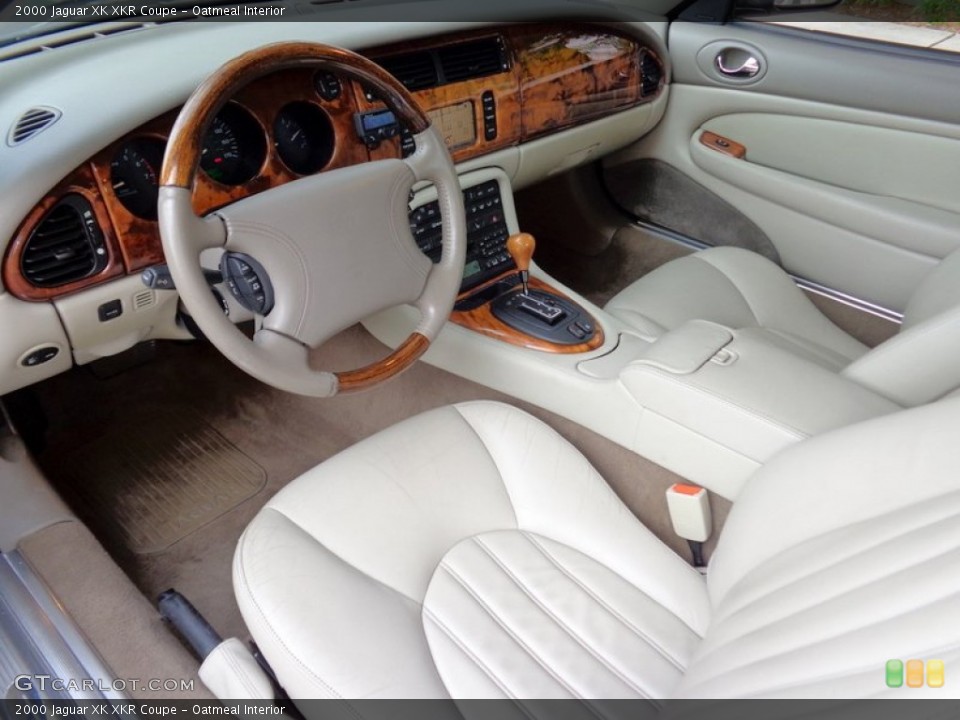 Oatmeal 2000 Jaguar XK Interiors
