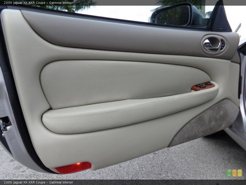 Oatmeal Interior Door Panel for the 2000 Jaguar XK XKR Coupe #87571848