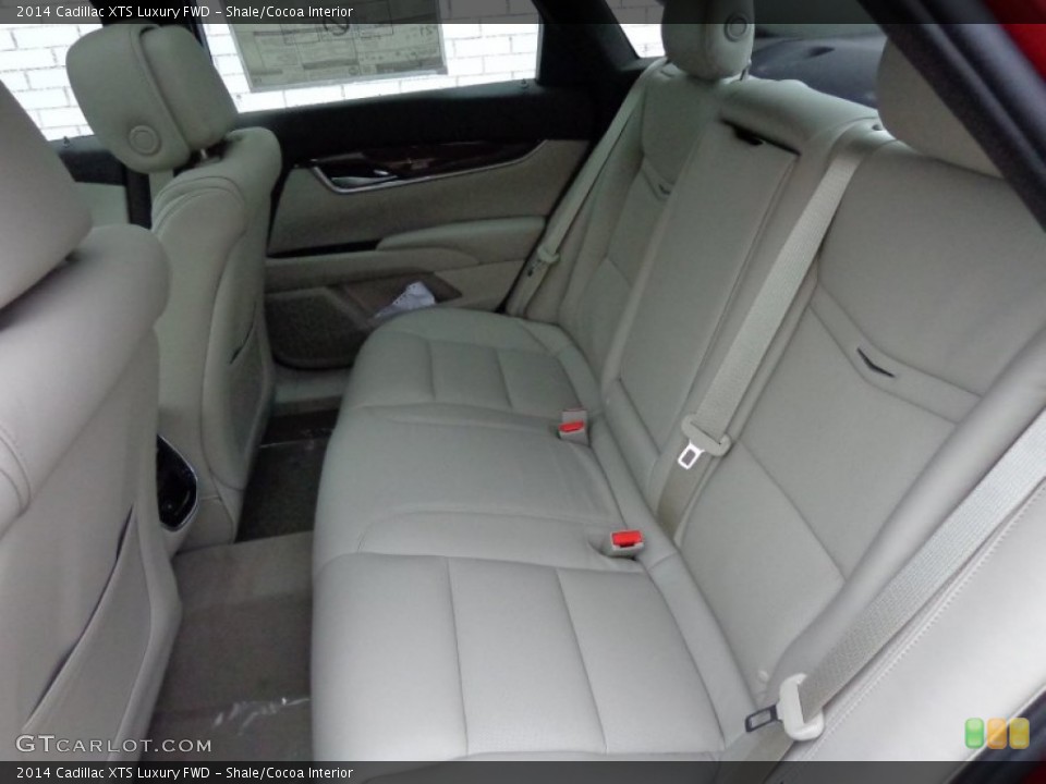 Shale/Cocoa Interior Rear Seat for the 2014 Cadillac XTS Luxury FWD #87572823