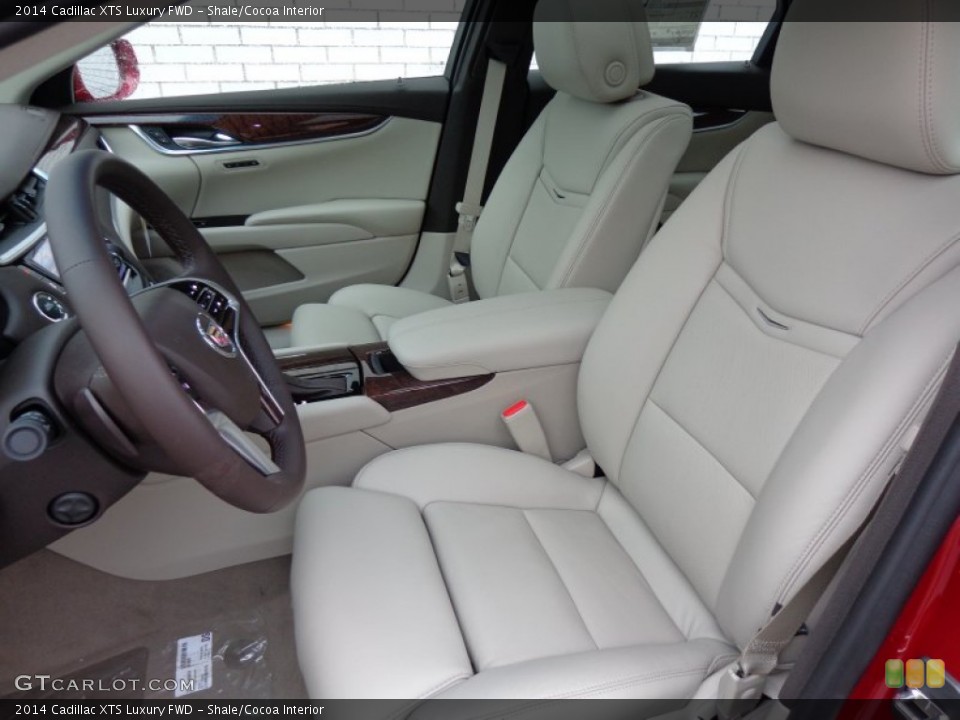 Shale/Cocoa Interior Front Seat for the 2014 Cadillac XTS Luxury FWD #87572893
