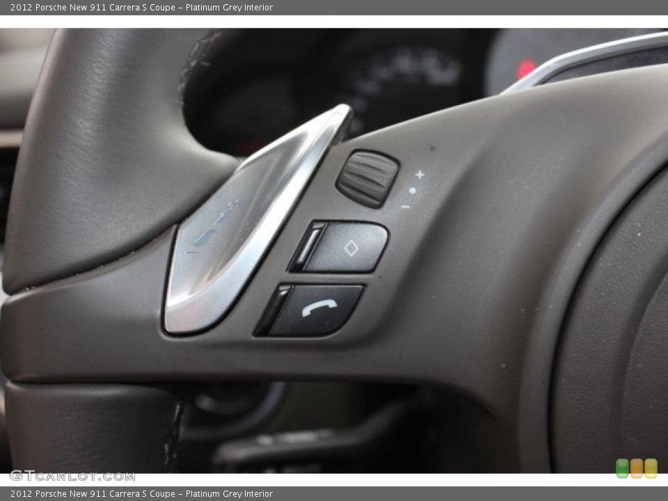 Platinum Grey Interior Transmission for the 2012 Porsche New 911 Carrera S Coupe #87573742