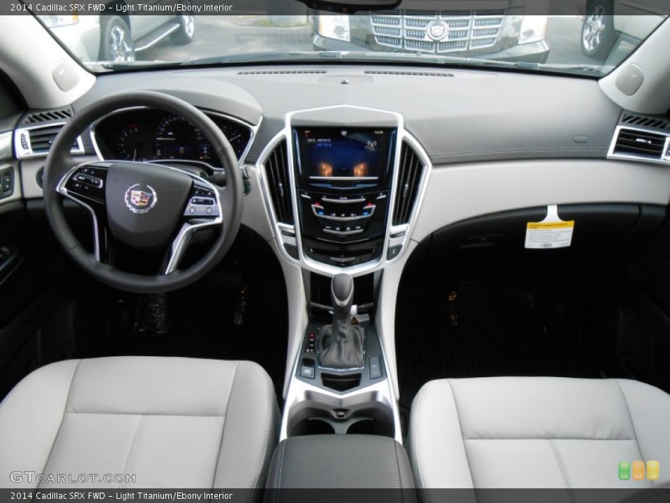 Light Titanium/Ebony Interior Dashboard for the 2014 Cadillac SRX FWD #87573781