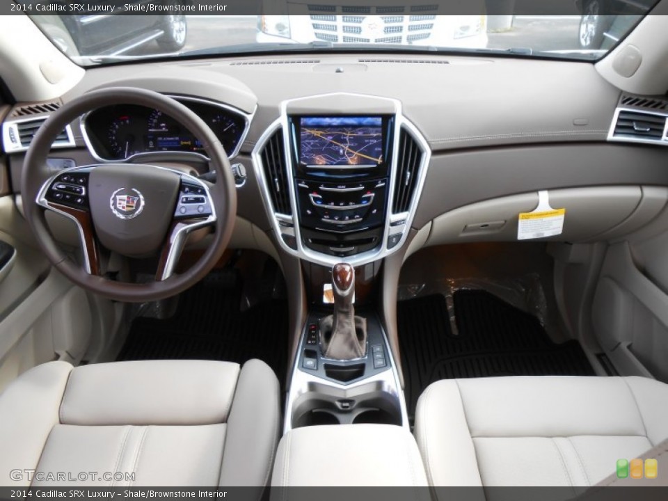 Shale/Brownstone Interior Dashboard for the 2014 Cadillac SRX Luxury #87574150
