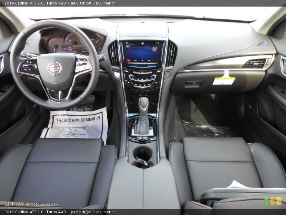 Jet Black/Jet Black Interior Photo for the 2014 Cadillac ATS 2.0L Turbo AWD #87574960