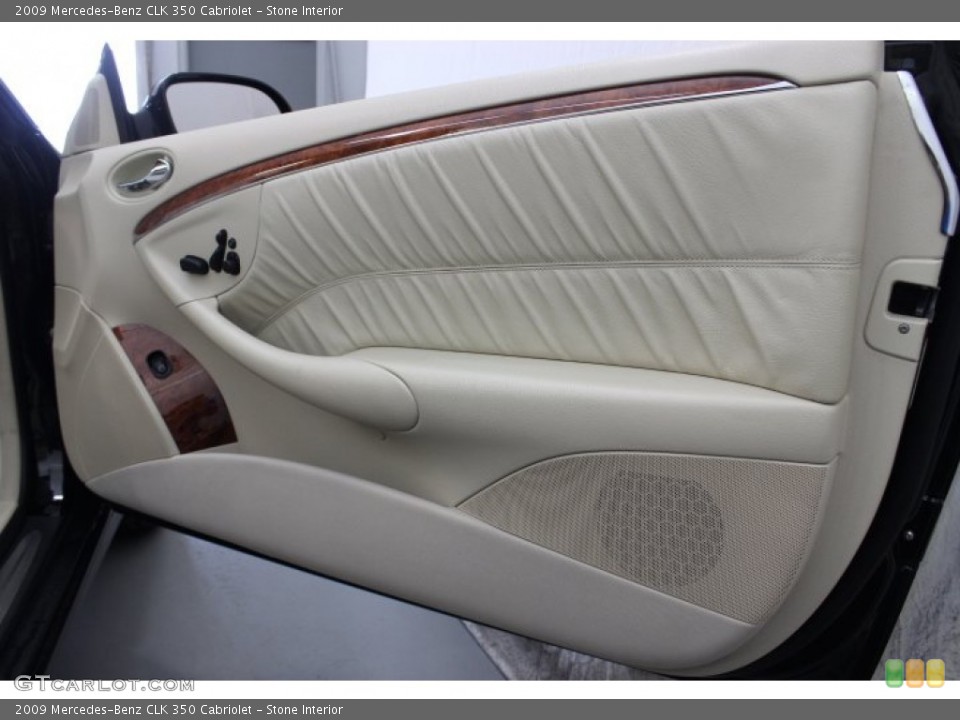 Stone Interior Door Panel for the 2009 Mercedes-Benz CLK 350 Cabriolet #87575701