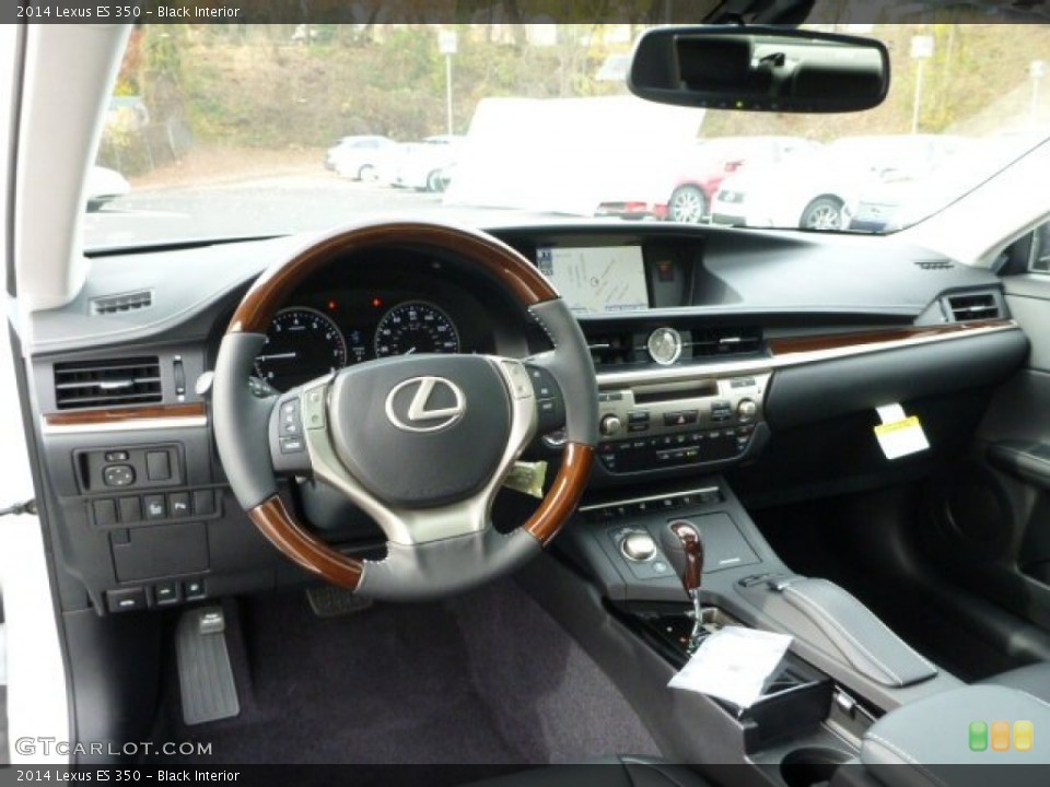 Black Interior Photo for the 2014 Lexus ES 350 #87576251