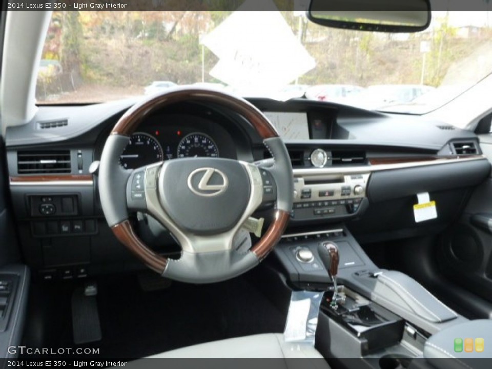 Light Gray Interior Dashboard for the 2014 Lexus ES 350 #87576715