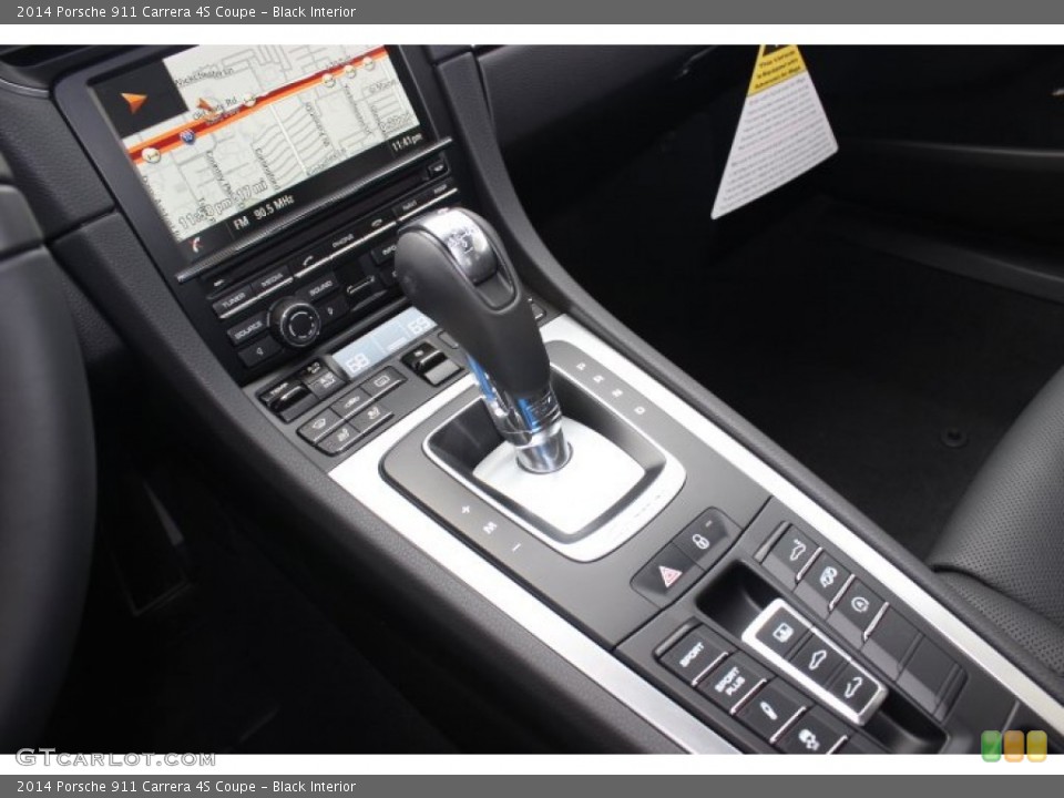 Black Interior Transmission for the 2014 Porsche 911 Carrera 4S Coupe #87577112