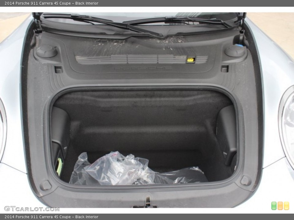 Black Interior Trunk for the 2014 Porsche 911 Carrera 4S Coupe #87577363