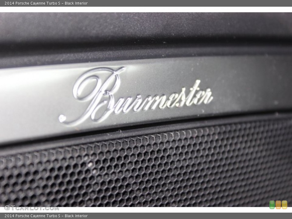 Black Interior Audio System for the 2014 Porsche Cayenne Turbo S #87577689