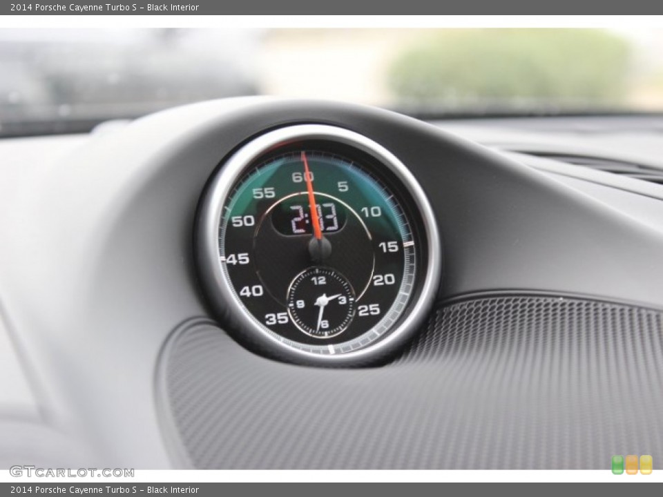Black Interior Gauges for the 2014 Porsche Cayenne Turbo S #87577855