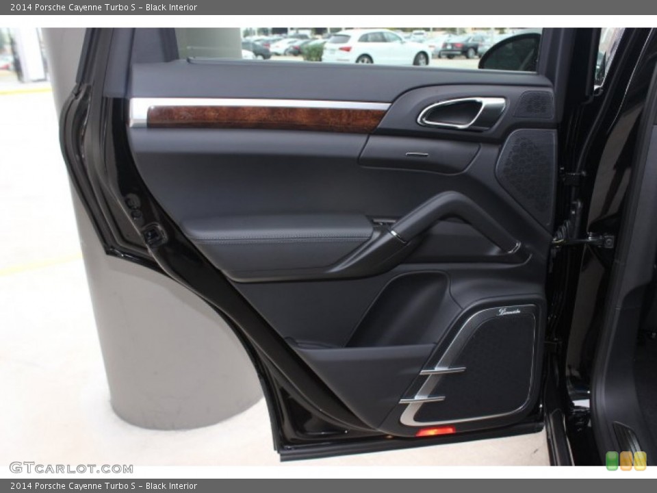 Black Interior Door Panel for the 2014 Porsche Cayenne Turbo S #87578017