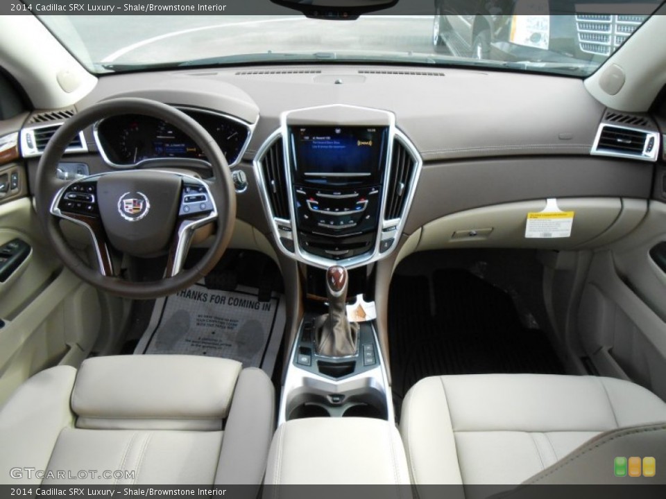 Shale/Brownstone Interior Dashboard for the 2014 Cadillac SRX Luxury #87578095