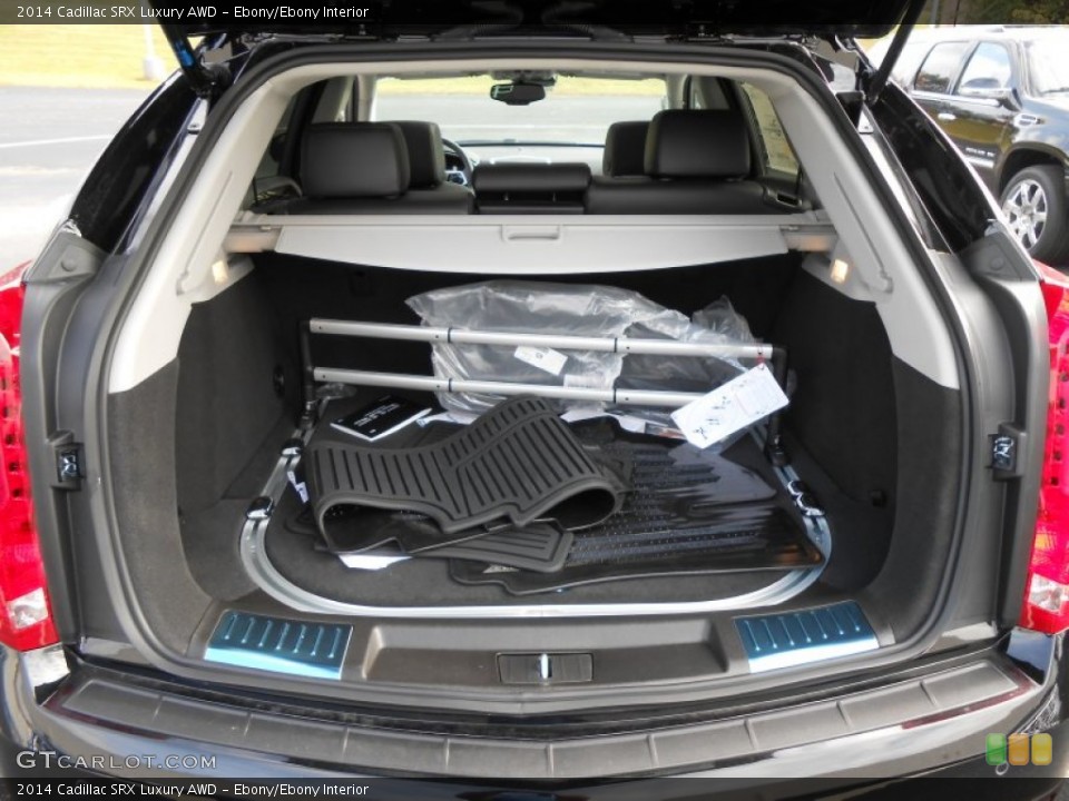 Ebony/Ebony Interior Trunk for the 2014 Cadillac SRX Luxury AWD #87578455