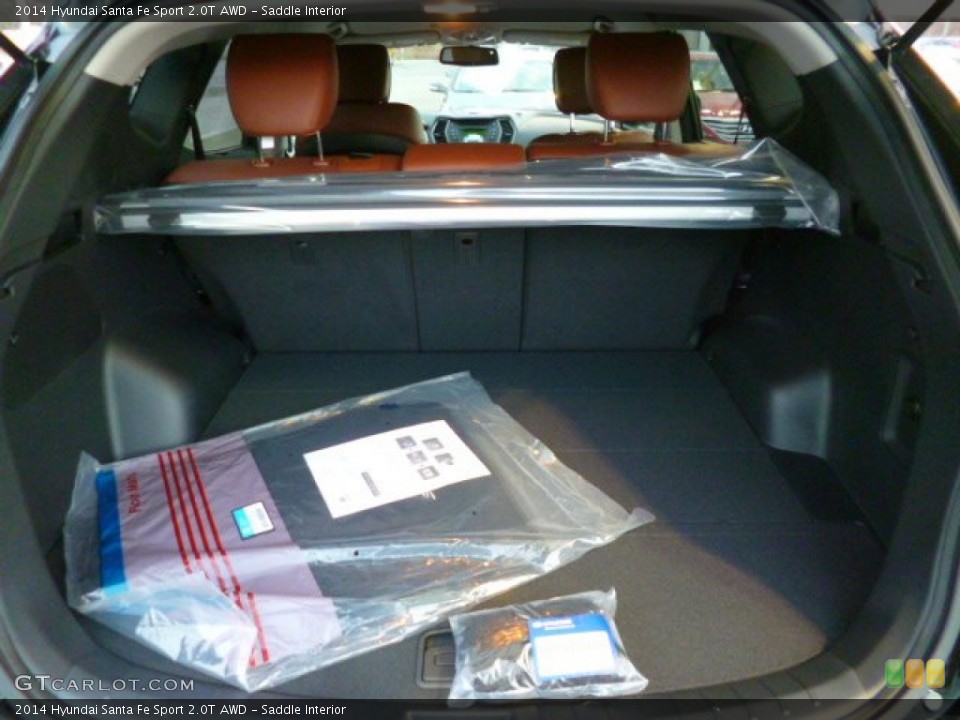 Saddle Interior Trunk for the 2014 Hyundai Santa Fe Sport 2.0T AWD #87579703