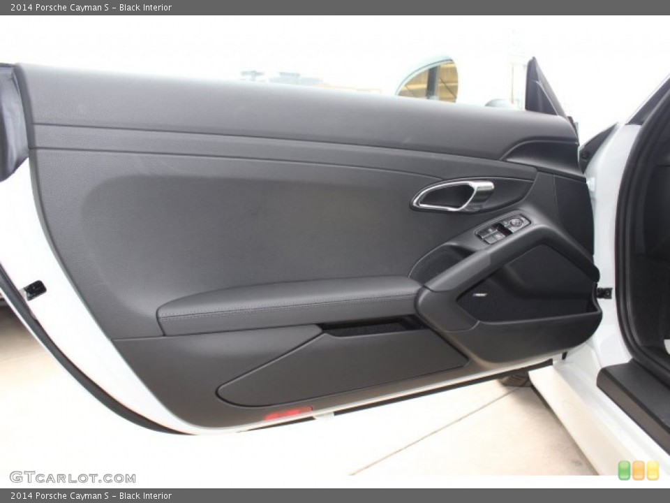 Black Interior Door Panel for the 2014 Porsche Cayman S #87581386