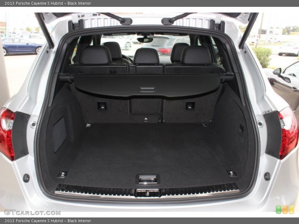 Black Interior Trunk for the 2013 Porsche Cayenne S Hybrid #87583204