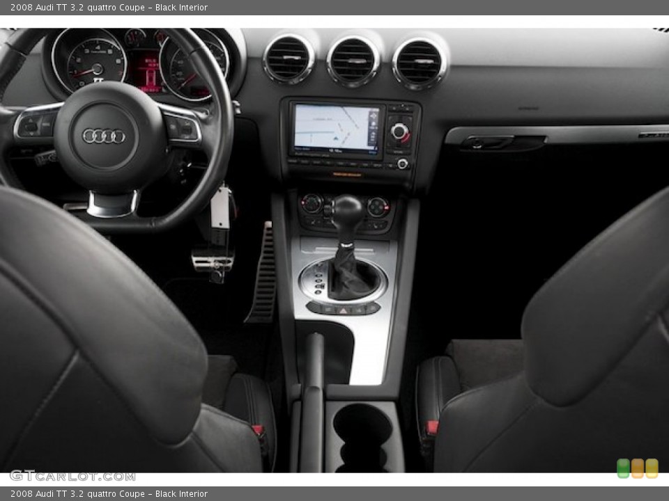 Black Interior Dashboard for the 2008 Audi TT 3.2 quattro Coupe #87584227