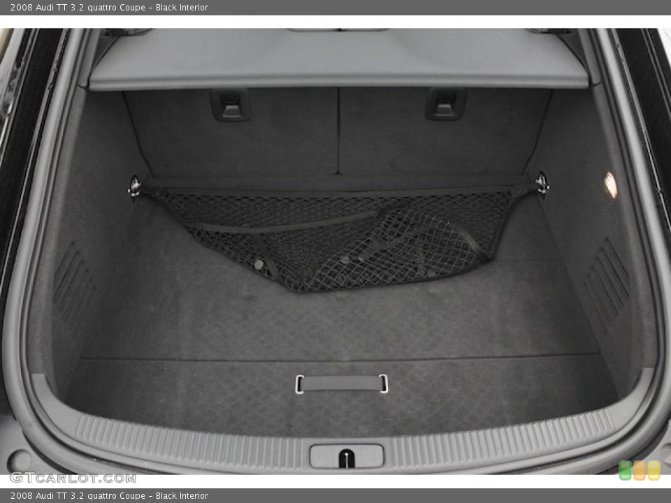 Black Interior Trunk for the 2008 Audi TT 3.2 quattro Coupe #87584413