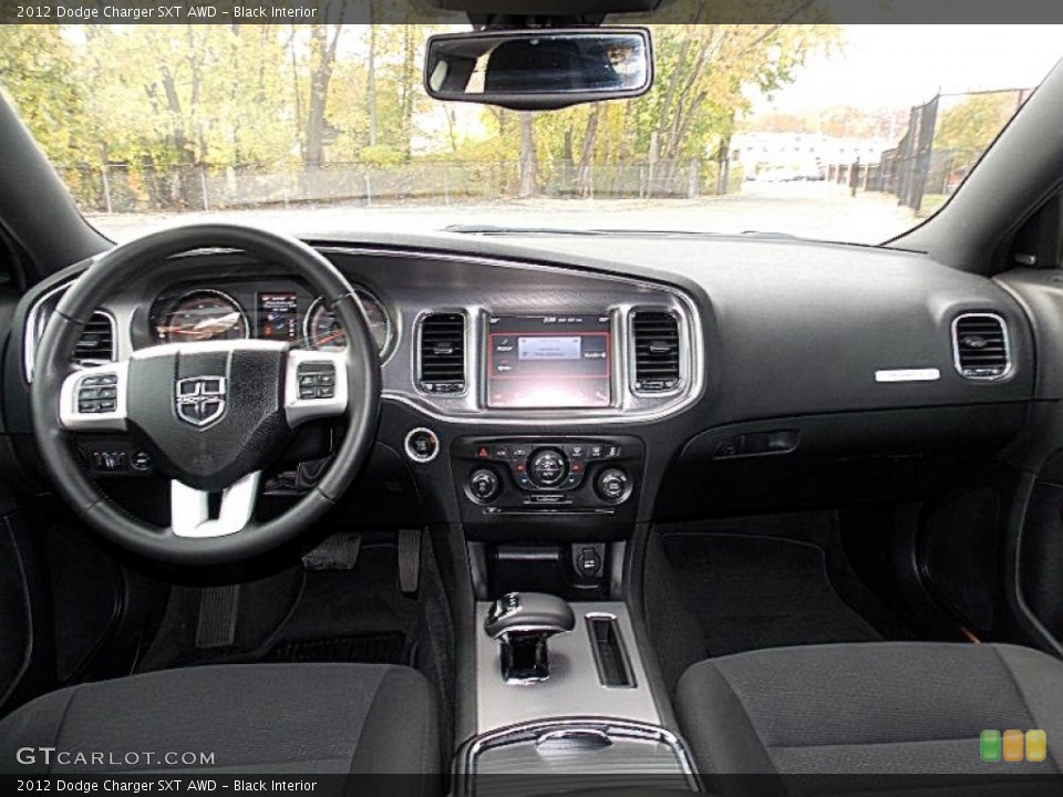 Black Interior Dashboard for the 2012 Dodge Charger SXT AWD #87585361