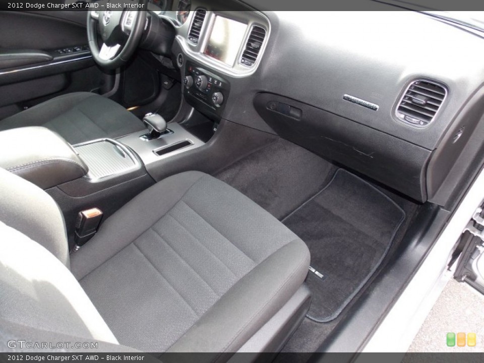 Black Interior Photo for the 2012 Dodge Charger SXT AWD #87585595