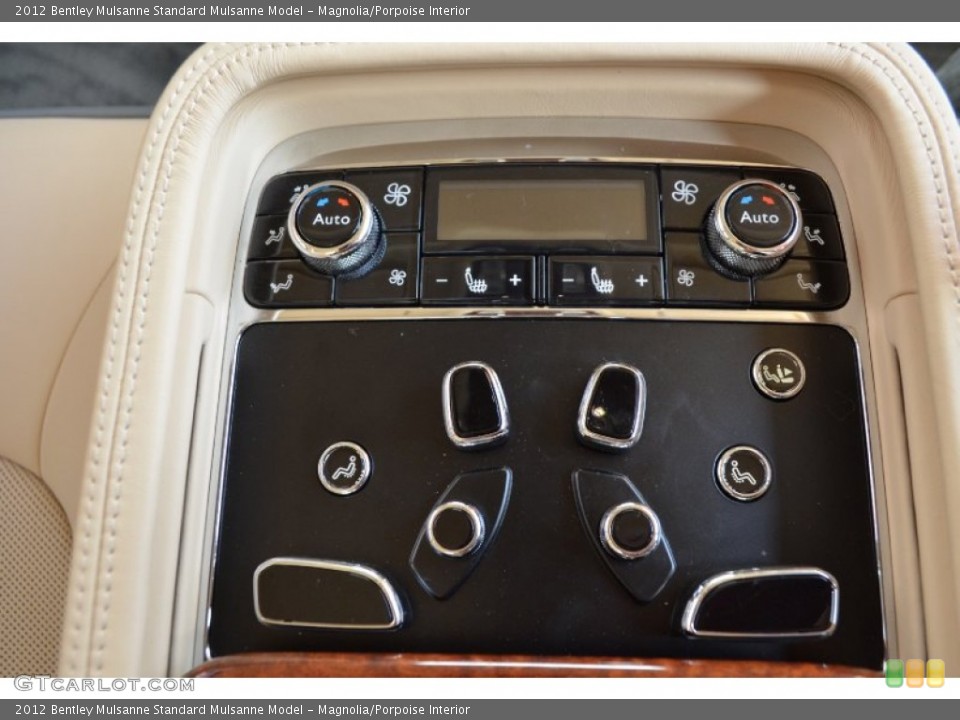 Magnolia/Porpoise Interior Controls for the 2012 Bentley Mulsanne  #87590425