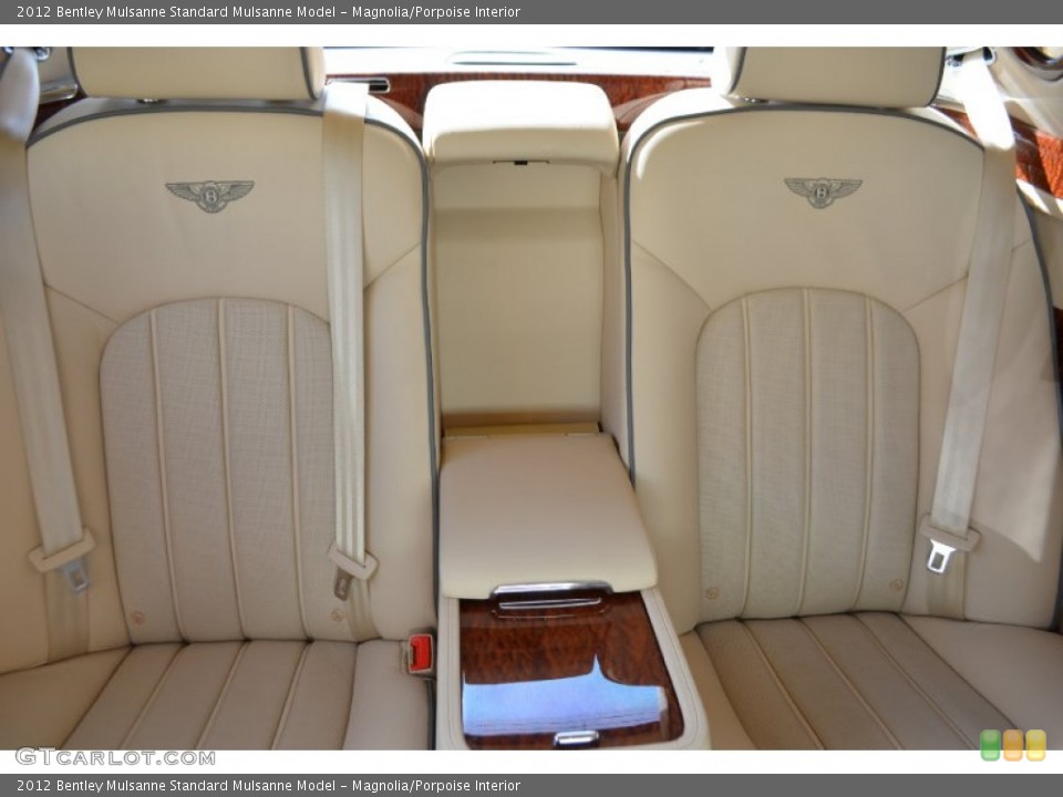 Magnolia/Porpoise Interior Rear Seat for the 2012 Bentley Mulsanne  #87590500