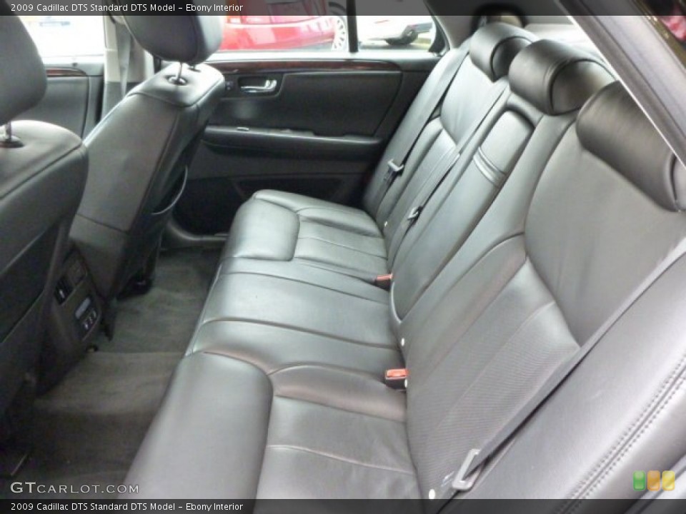 Ebony Interior Rear Seat for the 2009 Cadillac DTS  #87593398