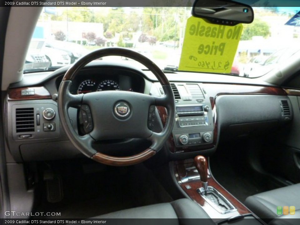 Ebony Interior Dashboard for the 2009 Cadillac DTS  #87593422