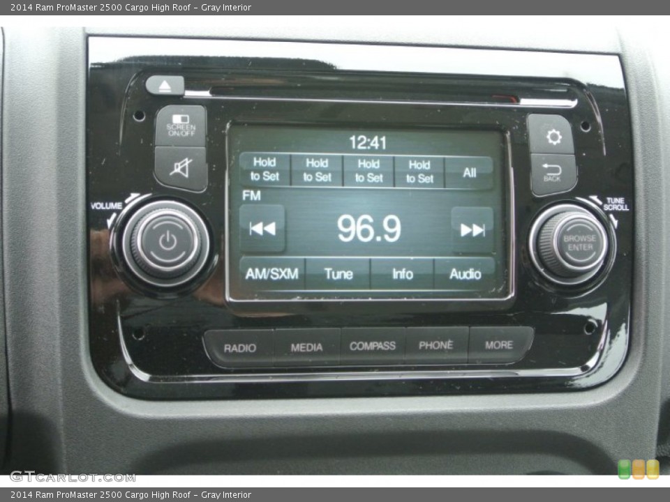 Gray Interior Audio System for the 2014 Ram ProMaster 2500 Cargo High Roof #87596695