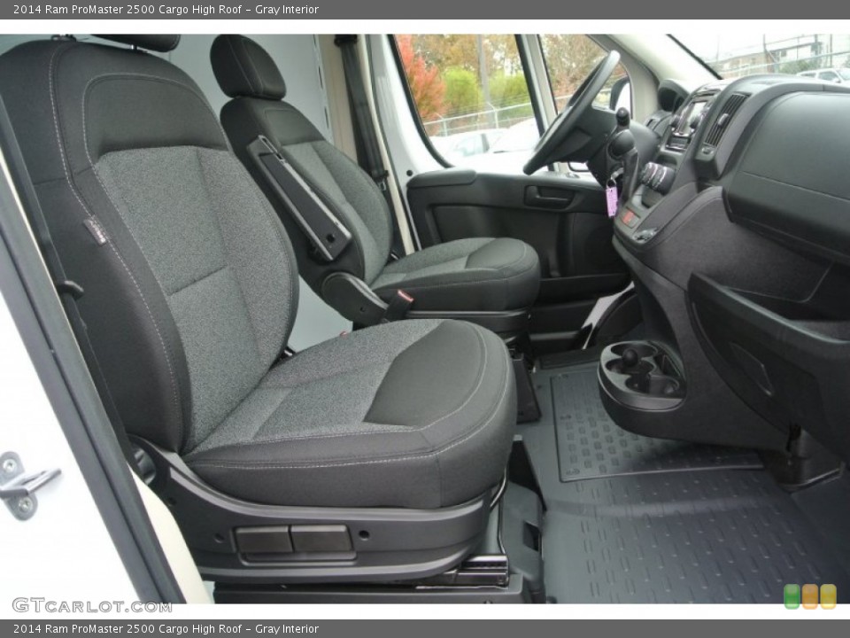 Gray Interior Front Seat for the 2014 Ram ProMaster 2500 Cargo High Roof #87596899