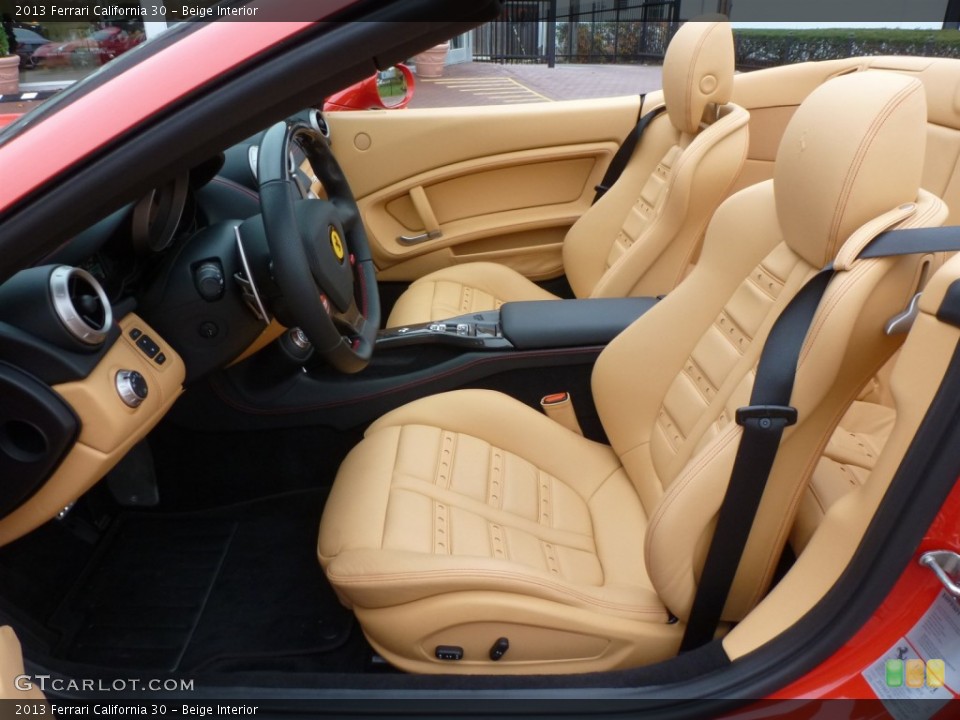 Beige Interior Front Seat for the 2013 Ferrari California 30 #87598453