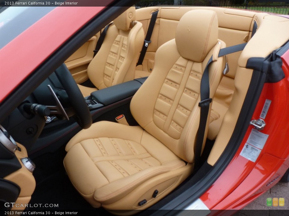 Beige Interior Front Seat for the 2013 Ferrari California 30 #87598492