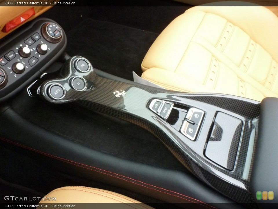 Beige Interior Controls for the 2013 Ferrari California 30 #87598699