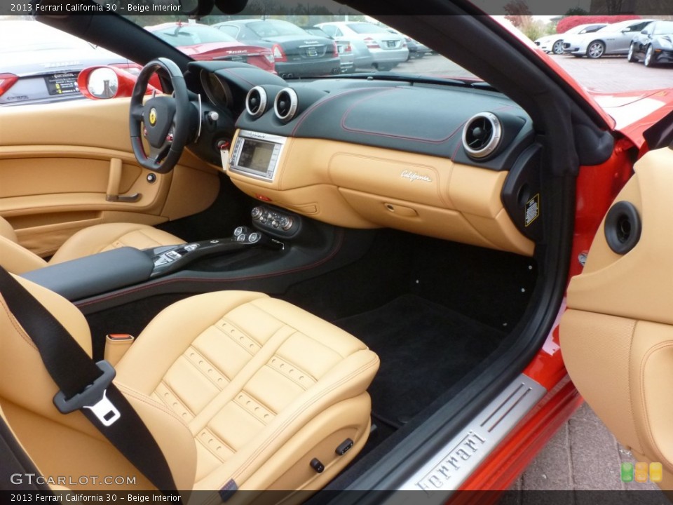 Beige Interior Dashboard for the 2013 Ferrari California 30 #87598901