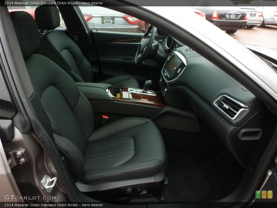 Nero Interior Front Seat for the 2014 Maserati Ghibli  #87600379