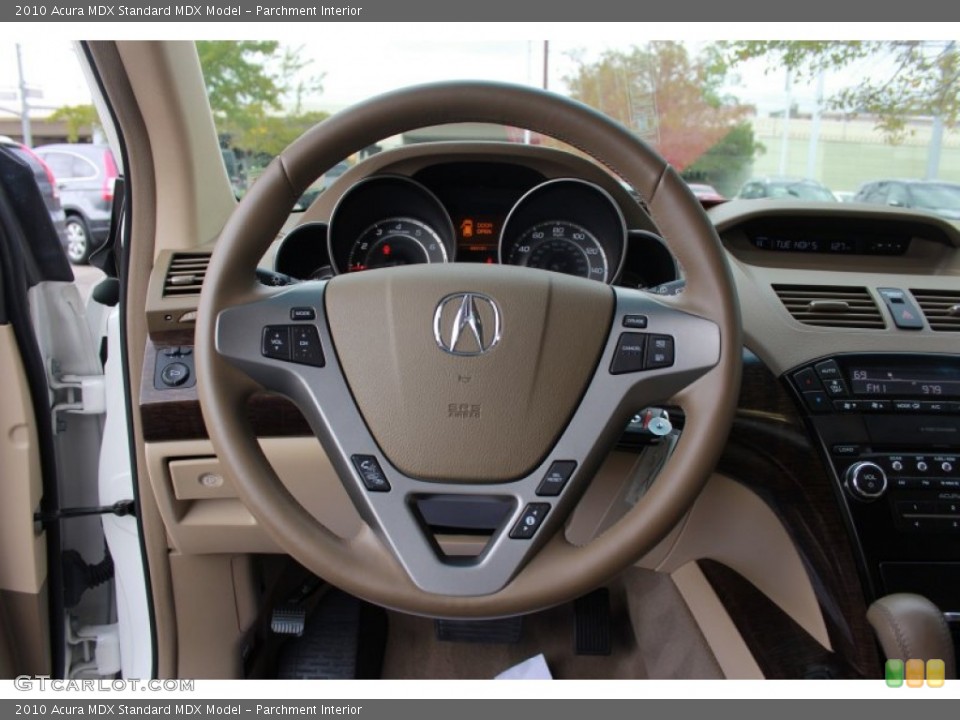 Parchment Interior Steering Wheel for the 2010 Acura MDX  #87603172