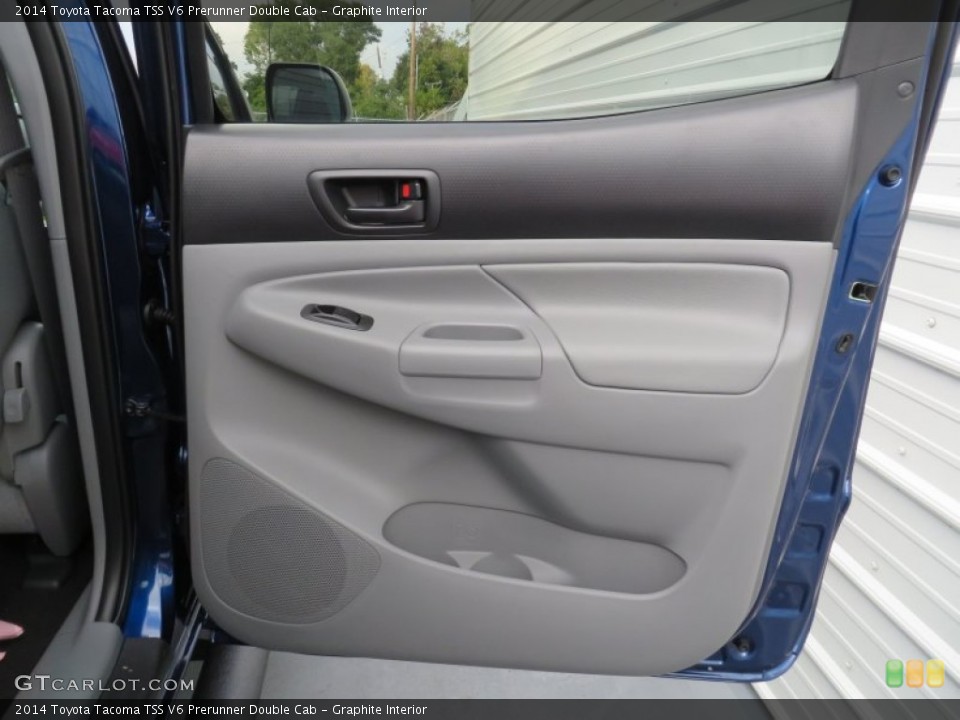 Graphite Interior Door Panel for the 2014 Toyota Tacoma TSS V6 Prerunner Double Cab #87603610