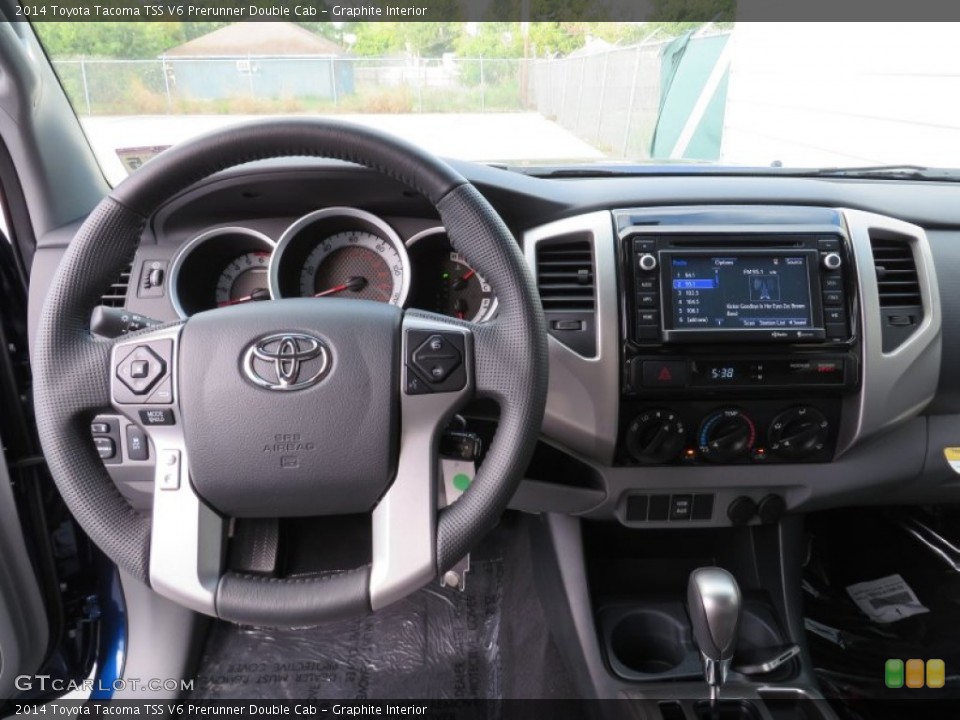 Graphite Interior Dashboard for the 2014 Toyota Tacoma TSS V6 Prerunner Double Cab #87603784
